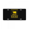 ugly sweater party beer bear funny License Plate
