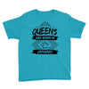 Queens Are Born In January Youth Tee