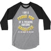 i'm a proud mom of a freaking awesome daughter 3/4 Sleeve Shirt