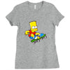 simpson Ladies Fitted T-Shirt