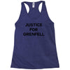 Justice For Grenfell Racerback Tank