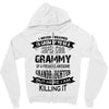 Super Cool Grammy Of A Freaking Awesome Granddaughter Zipper Hoodie