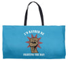 id rather be fighting the man Weekender Totes