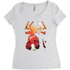 the great battle Women's Triblend Scoop T-shirt