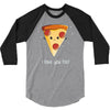 i love pizza! 3/4 Sleeve Shirt