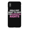 girls just want to have fundamental rights iPhoneX Case