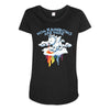 rainblows Maternity Scoop Neck T-shirt