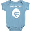 socrates brazil 70s football world cup legend retro Baby Onesie