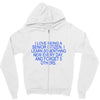i love being a senior citizen Zipper Hoodie