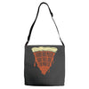 feed me pizza tell me i'm pretty Adjustable Strap Totes