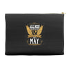 All Men Are Created Equal But Only The Best Are Born In May Accessory Pouches