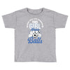 Some Girls Love Diamonds This Girl Loves Balls Toddler T-shirt