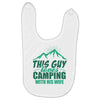 Camper Couple Man Baby Bibs