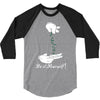 mickey hands rolling weed marijuana 3/4 Sleeve Shirt