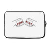 Feminist Hands Draft Laptop sleeve