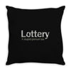 lottery Throw Pillow