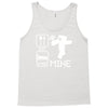 eat sleep mine funny Tank Top