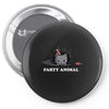 party animal Pin-back button
