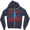 down with the capitol Zipper Hoodie