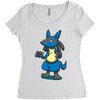 aura peeker Women's Triblend Scoop T-shirt