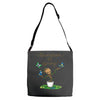 guardian of spring a Adjustable Strap Totes