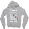 think outside the box Zipper Hoodie