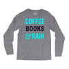 coffee books and rain Long Sleeve Shirts