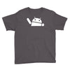 android waving sticker vinyl decal logo car truck window droid cell ph Youth Tee