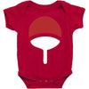 uchiha clan symbol crest   anime itachi sasuke naruto cosplay gift tee Baby Bodysuit