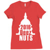 deez nuts for president 2016 Ladies Fitted T-Shirt