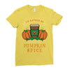 i'd rather be drinking pumpkin spice Ladies Fitted T-Shirt
