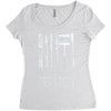 war paint Women's Triblend Scoop T-shirt