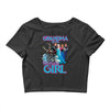 grandma of the birthday girl Crop Top