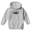 mustache (2) Youth Hoodie