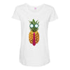 Pineapple Maternity Scoop Neck T-shirt