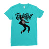 Elvis Presley Rock N Roll Ladies Fitted T-Shirt