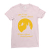 i drive a stick   halloween superpower Ladies Fitted T-Shirt
