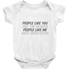 people like you Baby Onesie