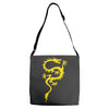 chinese dragon cool oriental asian kung fu Adjustable Strap Totes