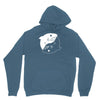 yin yang shark Hoodie