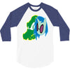 vector scratch 3/4 Sleeve Shirt