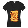 attack Women's V-Neck T-Shirt