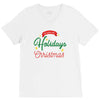we wish you happy holidays &amp; merry christmas V-Neck Tee