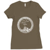 back to back world war champs raising flag Ladies Fitted T-Shirt
