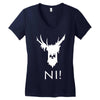 knights who say ni Women's V-Neck T-Shirt