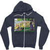 Georges Pierre Seurat A Sunday Afternoon On The island Of La Grande Ja Zipper Hoodie