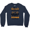 There's This Boy Who Stole My Heart He Calls Me Stepmom Crewneck Sweatshirt