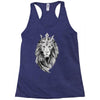 lion with crown Racerback Tank