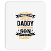 Super Cool Daddy Of A Freaking Awesome Son Mousepad