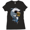 shark Ladies Fitted T-Shirt